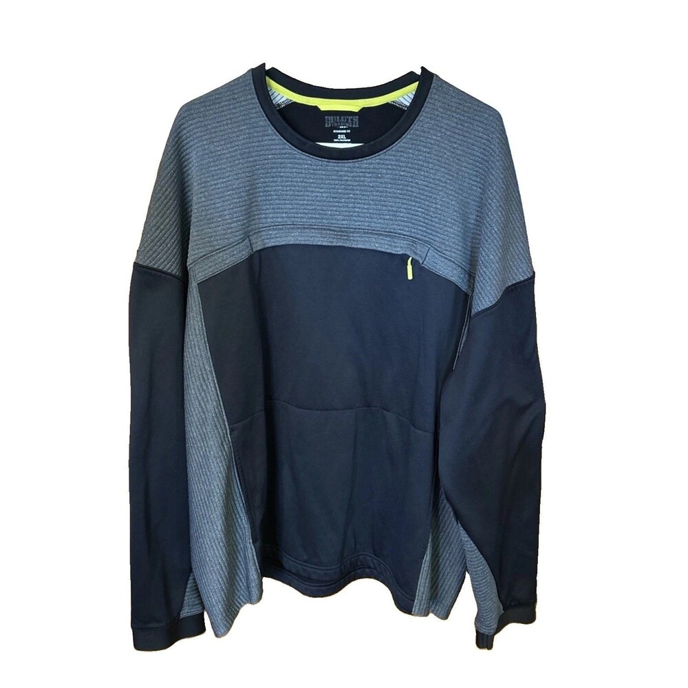 Duluth Trading Co Boundary Layer Fleece Crewneck Sweatshirt Sz 2XL Standard Fit